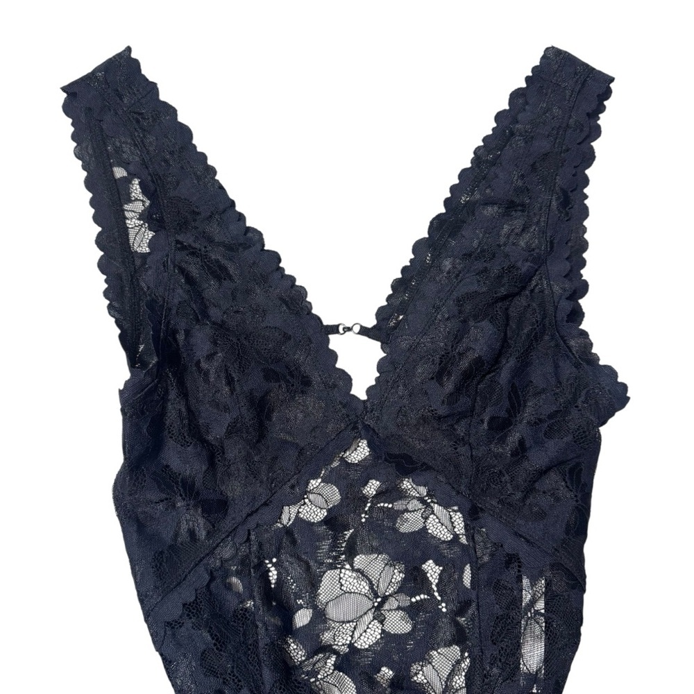 NWT New $98 Free People Dream Of Me Black Bodysuit Size L - Picture 5 of 9